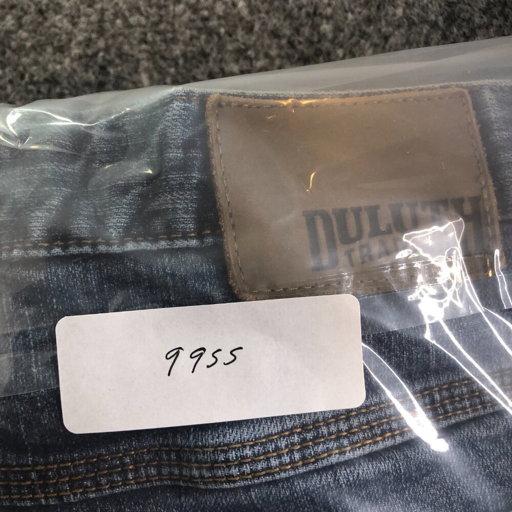 Duluth Trading Jeans Men 32x30 Blue Ballroom Double Flex Carpenter Work Stretch - Picture 10 of 10